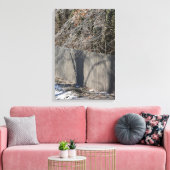 Imaginary Shadow Winter Tree Fine Art Photography Canvas Afdruk (Insitu (Woonkamer))