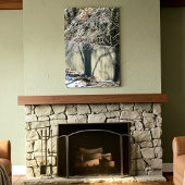 Imaginary Shadow Winter Tree Fine Art Photography Canvas Afdruk