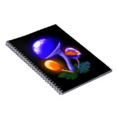 Imaginary White Dapperling Sinaasappel & Blue Mush Notitieboek (Rechterzijde)