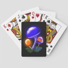 Imaginary White Dapperling Sinaasappel & Blue Mush Pokerkaarten