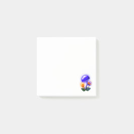 Imaginary White Dapperling Sinaasappel & Blue Mush Post-it® Notes