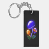 Imaginary White Dapperling Sinaasappel & Blue Mush Sleutelhanger (Voorkant Links)