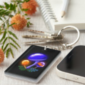 Imaginary White Dapperling Sinaasappel & Blue Mush Sleutelhanger (Voorkant Rechts)