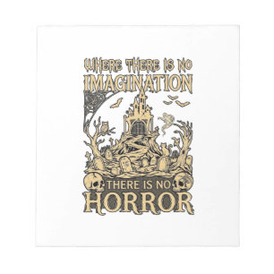 Imaginatie Horror Halloween Spoken Huis Begraafpla Notitieblok