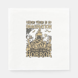 Imaginatie Horror Halloween Spoken Huis Begraafpla Servet