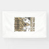 Imaginatie Horror Halloween Spoken Huis Begraafpla Spandoek (Horizontaal)