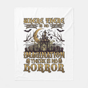 Imaginatie Horror Halloween Spoken Huis Kerkhof Fleece Deken