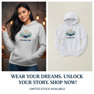 Imaginatieboek Kleurspat Kunst Hoodie