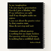 imaginatiesketch notitieboek (Achterkant)