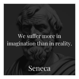 Imagination and Suffering: Seneca on Perception Foto Afdruk
