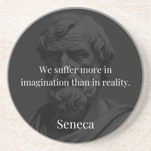 Imagination and Suffering: Seneca on Perception Zandsteen Onderzetter (Voorkant)
