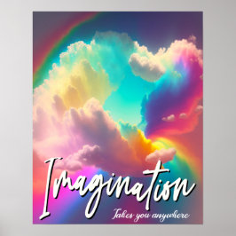 Imagination can take you anywhere poster