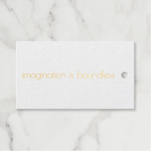 Imagination Folie Gift Label