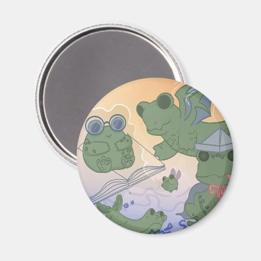 Imagination Frog Magnet (Voorkant / Achterkant)