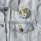 Imagination Frog Pin Ronde Button 5,7 Cm (In situ)