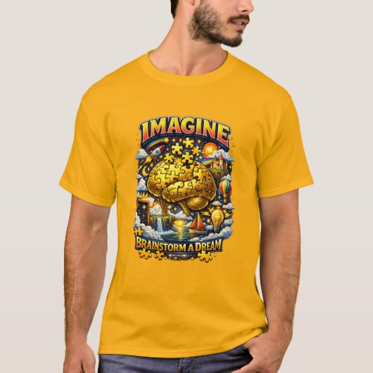 Imagine 1m t-shirt (Voorkant)