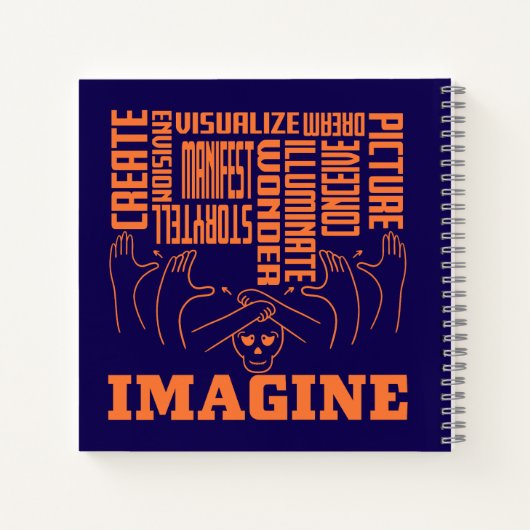 Imagine - ASL Design Notitieboek (Achterkant)