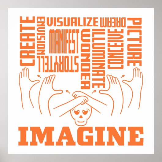 Imagine - ASL Design Poster (Voorkant)
