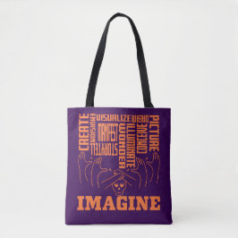 Imagine - ASL Design Tote Bag