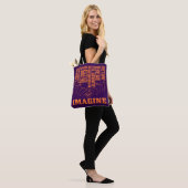 Imagine - ASL Design Tote Bag (Op model)