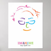 Imagine Bernie Sanders 2016 Poster (Voorkant)
