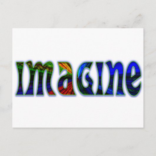 Imagine Briefkaart (Voorkant)