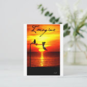 Imagine Briefkaart (Staand voorkant)