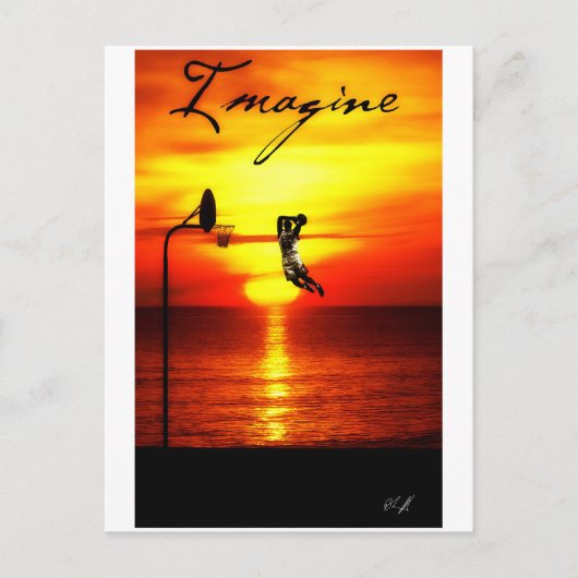 Imagine Briefkaart (Voorkant)