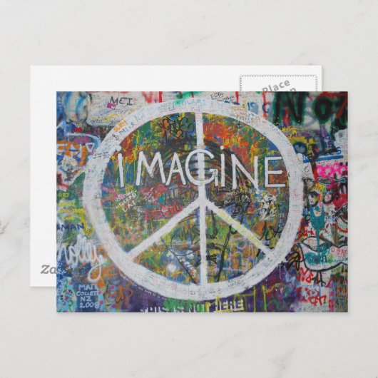 Imagine Briefkaart (Voorkant / Achterkant)