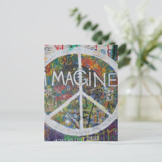 Imagine Briefkaart (Staand voorkant)