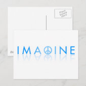 IMAGINE BRIEFKAART (Voorkant / Achterkant)