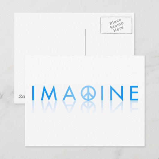 IMAGINE BRIEFKAART (Voorkant / Achterkant)