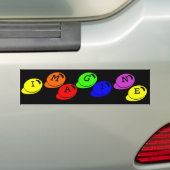 Imagine Bumpersticker (Op auto)