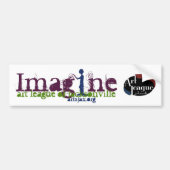 Imagine Bumpersticker (Voorkant)