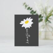 Imagine Daisy Flower Briefkaart (Staand voorkant)