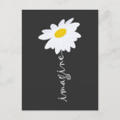 Imagine Daisy Flower Briefkaart (Voorkant)