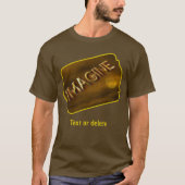 Imagine Fantasy Moon Inspirational  T-shirt (Voorkant)