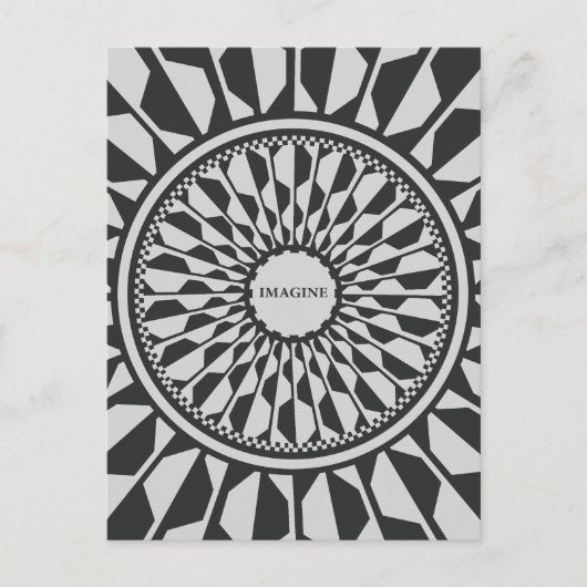 Imagine feestdagenkaart (Voorkant)