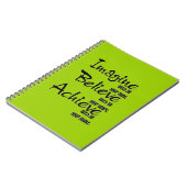 IMAGINE GELOOFT TE BEREIKEN MET AL JE MINDERHEIDSH NOTITIEBOEK (Linkerzijde)