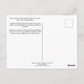 Imagine If Scented Products Were Lit Cigarettes Briefkaart (Achterkant)