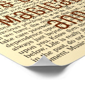 Imagine - Kunstdruk Poster (Hoek)