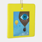 Imagine Love, Hot Air Balloons, Ornaments Keramisch Ornament (Rechts)
