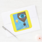 Imagine Love, Hot Air Balloons, stickers (Envelop)