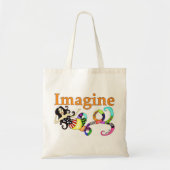 Imagine Mermaid Canvas tas (Voorkant)