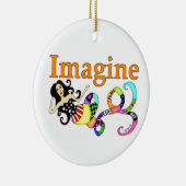 Imagine Mermaid Keramisch Ornament (Rechts)