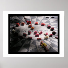 Imagine Mosaic Central Park Poster