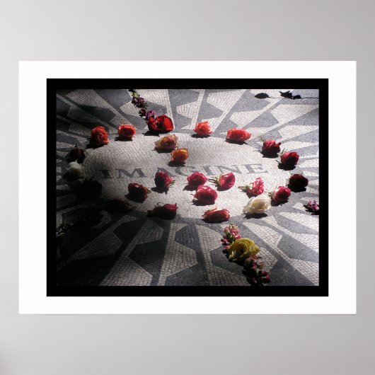 Imagine Mosaic Central Park Poster (Voorkant)