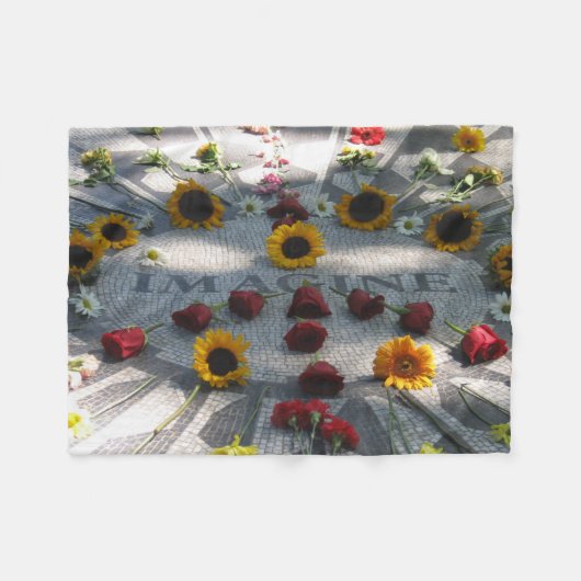 IMAGINE Mosaic Fleece Deken (Voorkant (Horizontaal))