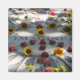 IMAGINE Mosaic, Strawberry Fields, NY - Magneet