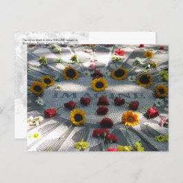 IMAGINE Mosaic, Strawberry Fields, NY - NL Briefkaart